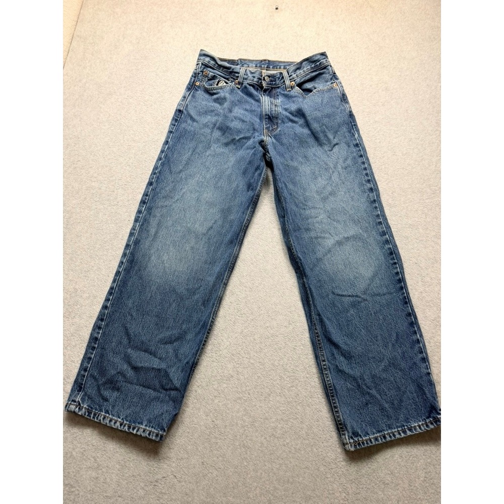Levis 569 Loose Straight Leg Jeans Mens 32x32 Medium Wash Denim Blue 00569-0127